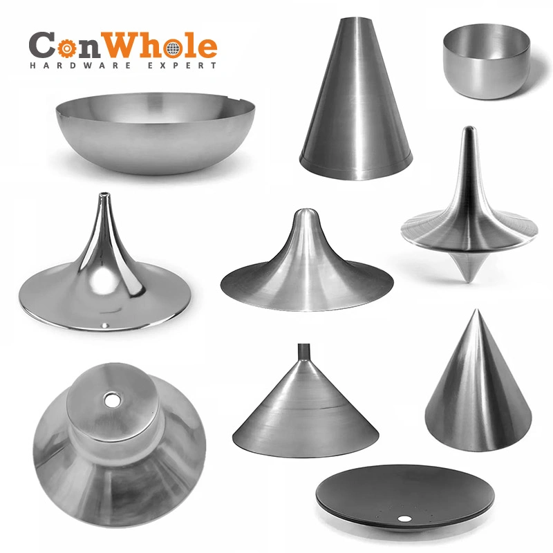 Sheet Metal Fabrication Custom Made High Precision Metal Spinning Lamp Shades Shields Air Vents etc